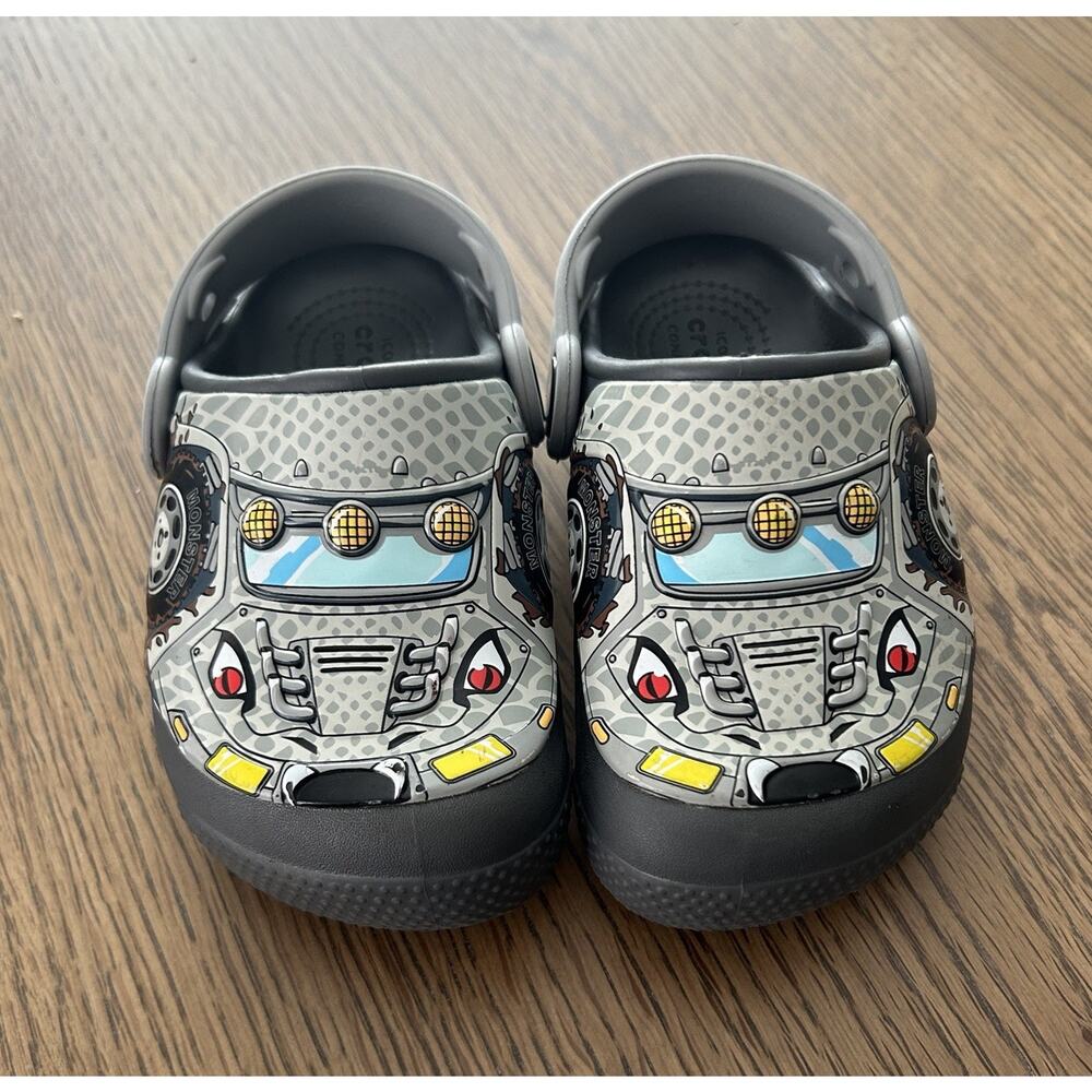 Kids' Grey Truck Clog Sandals - Crocs Style